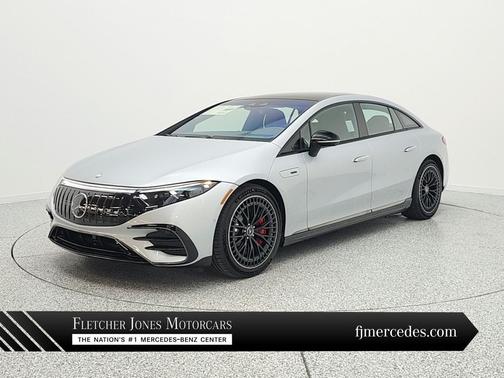 Cirrus Silver Metallic 2025 Mercedes-Benz AMG EQS 4MATIC