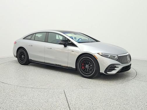 Cirrus Silver Metallic 2025 Mercedes-Benz AMG EQS 4MATIC