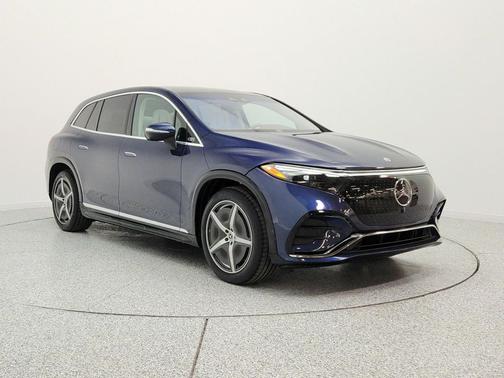 Twilight Blue Metallic 2023 Mercedes-Benz EQS 580 4MATIC