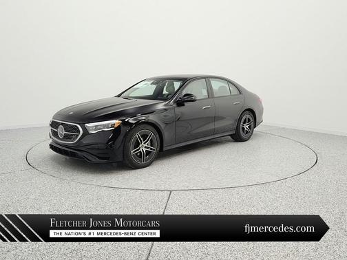 Black 2026 Mercedes-Benz E-Class 4MATIC