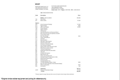 2024 Mercedes-Benz CLE 300 4MATIC Coupe