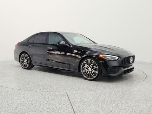 Obsidian Black Metallic 2025 Mercedes-Benz AMG C 43 4MATIC