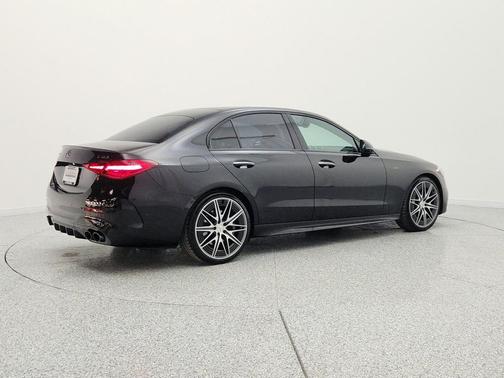 Obsidian Black Metallic 2025 Mercedes-Benz AMG C 43 4MATIC