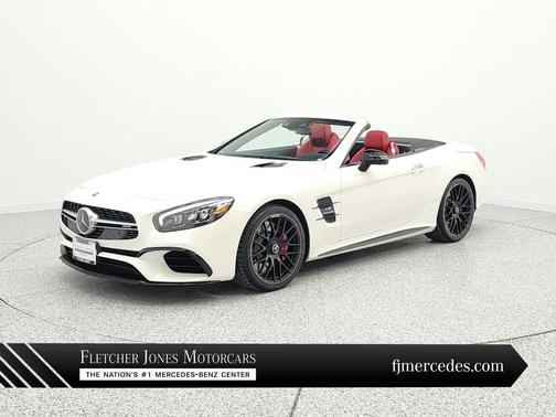 designo Diamond White Metallic 2019 Mercedes-Benz AMG SL 63 Base