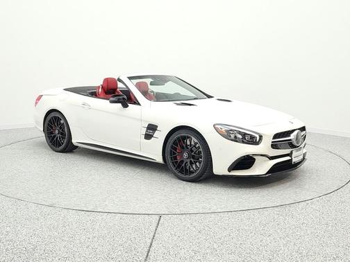 designo Diamond White Metallic 2019 Mercedes-Benz AMG SL 63 Base