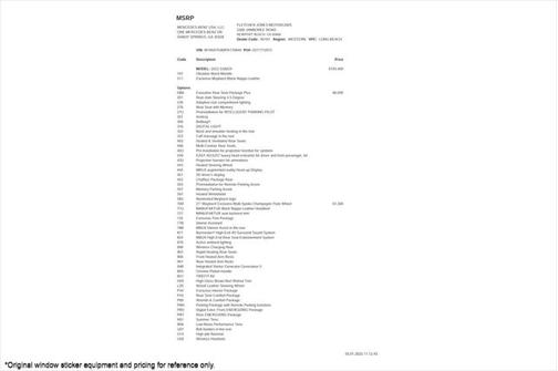 2023 Mercedes-Benz S-Class S 580 4MATIC