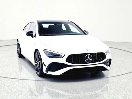 Polar White 2025 Mercedes-Benz AMG CLA 35 4MATIC