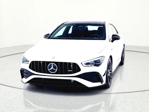 Polar White 2025 Mercedes-Benz AMG CLA 35 4MATIC