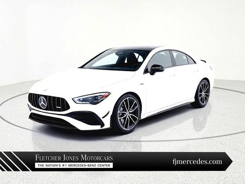 Polar White 2025 Mercedes-Benz AMG CLA 35 4MATIC