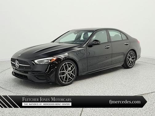 Black 2022 Mercedes-Benz C-Class Sedan