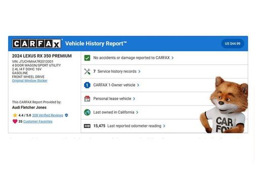 2024 Lexus RX 350 Premium