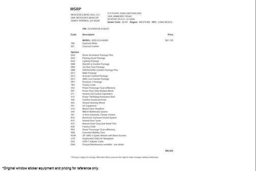 2020 Mercedes-Benz GLE 450 AWD 4MATIC