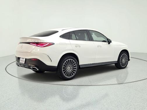Polar White 2026 Mercedes-Benz GLC 300 4MATIC Coupe