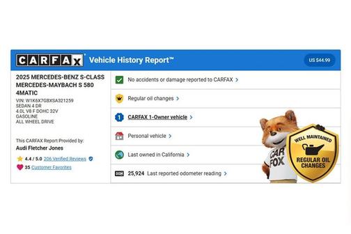 2025 Mercedes-Benz Maybach S 580 4MATIC