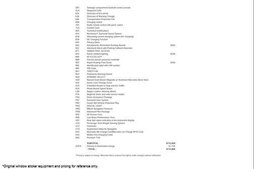 2023 Mercedes-Benz EQS 450 4MATIC