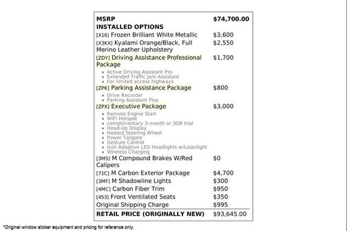 2021 BMW M4 Competition
