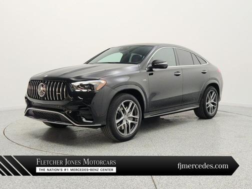 Obsidian Black Metallic 2024 Mercedes-Benz AMG GLE 53 4MATIC+ Coupe