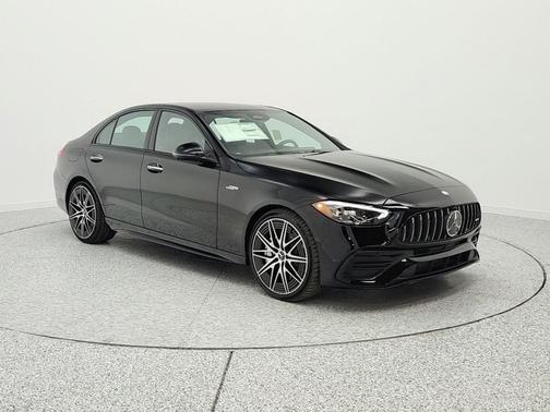 Black 2026 Mercedes-Benz AMG C 43 4MATIC