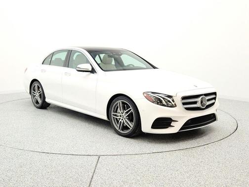 Polar White 2019 Mercedes-Benz E-Class E 300 RWD Sedan