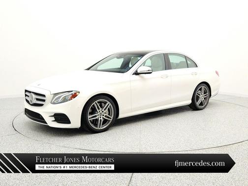 Polar White 2019 Mercedes-Benz E-Class E 300 RWD Sedan