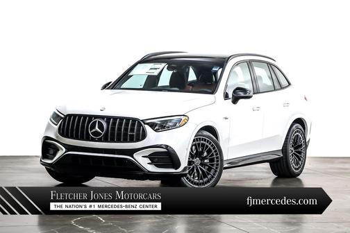 Polar White 2026 Mercedes-Benz AMG GLC 43 4MATIC