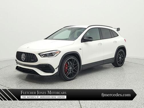 Polar White 2022 Mercedes-Benz AMG GLA 45 Base 4MATIC