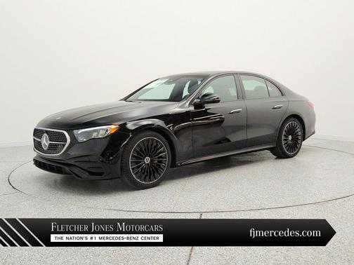 Black 2026 Mercedes-Benz E-Class E 350 RWD Sedan