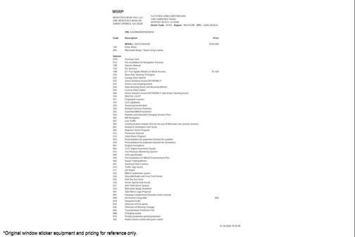 2023 Mercedes-Benz EQS 450 4MATIC