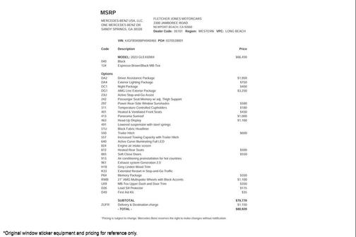 2023 Mercedes-Benz GLE 450 4MATIC
