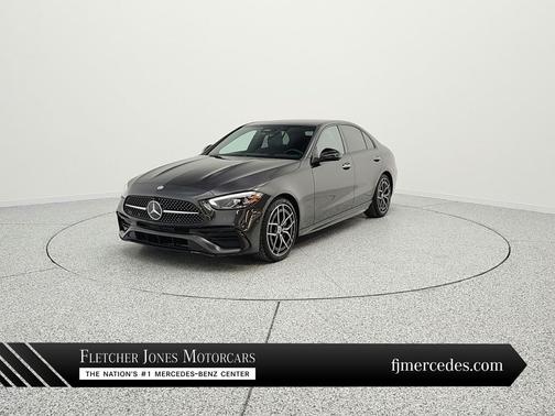 Graphite Grey Metallic 2023 Mercedes-Benz C-Class Sedan