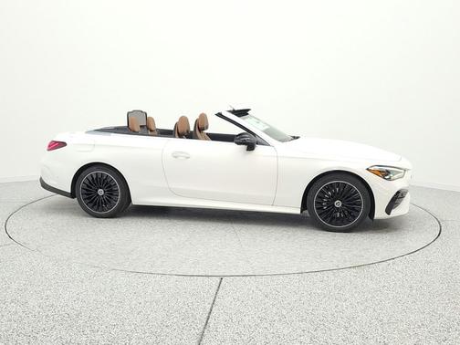 Polar White 2026 Mercedes-Benz CLE 300 4MATIC Cabriolet