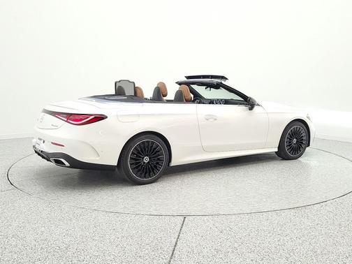 Polar White 2026 Mercedes-Benz CLE 300 4MATIC Cabriolet