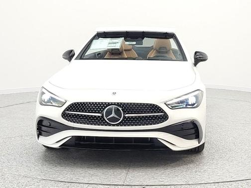 Polar White 2026 Mercedes-Benz CLE 300 4MATIC Cabriolet