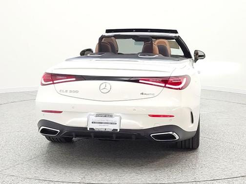 Polar White 2026 Mercedes-Benz CLE 300 4MATIC Cabriolet