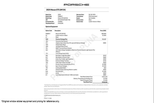 2024 Porsche Macan GTS