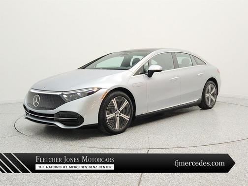 Cirrus Silver Metallic 2022 Mercedes-Benz EQS 450+ 4MATIC
