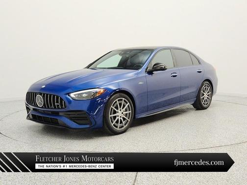 Starling Blue Metallic 2024 Mercedes-Benz AMG C 43 4MATIC