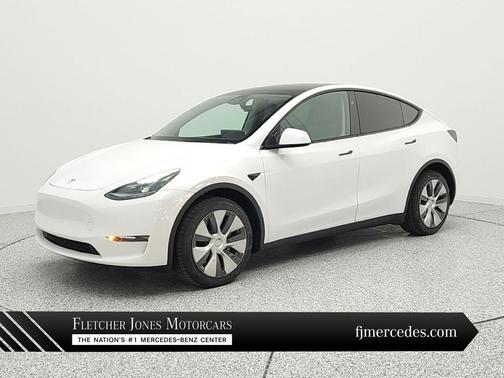 Solid Black 2024 Tesla Model Y Long Range Dual Motor All-Wheel Drive