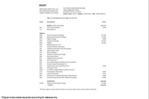 2022 Mercedes-Benz GLE 450 4MATIC