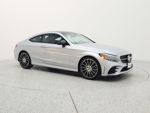 Cirrus Silver Metallic 2022 Mercedes-Benz C-Class Coupe