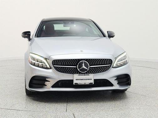 Cirrus Silver Metallic 2022 Mercedes-Benz C-Class Coupe