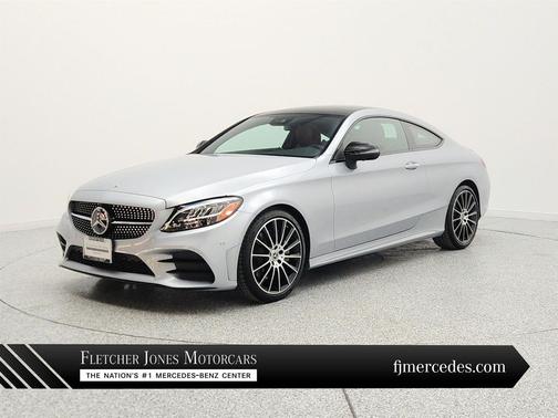 Cirrus Silver Metallic 2022 Mercedes-Benz C-Class Coupe