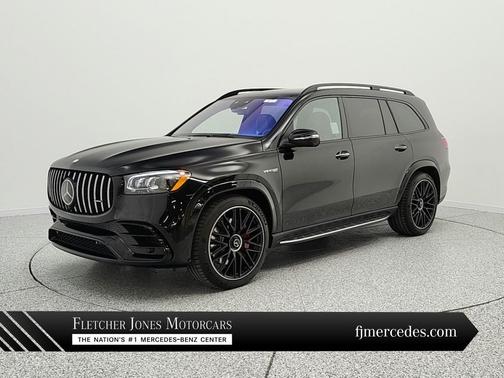 Obsidian Black Metallic 2026 Mercedes-Benz AMG GLS 63 Base