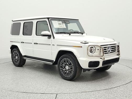 Polar White 2026 Mercedes-Benz G-Class G 550