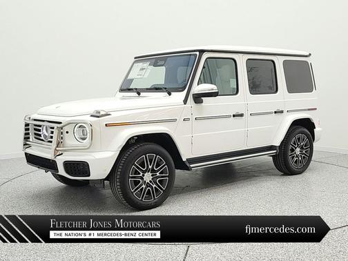Polar White 2026 Mercedes-Benz G-Class G 550