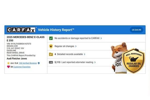 2025 Mercedes-Benz E-Class E 350 RWD Sedan