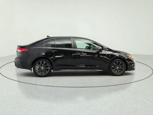 Midnight Black Metallic 2025 Toyota Corolla SE