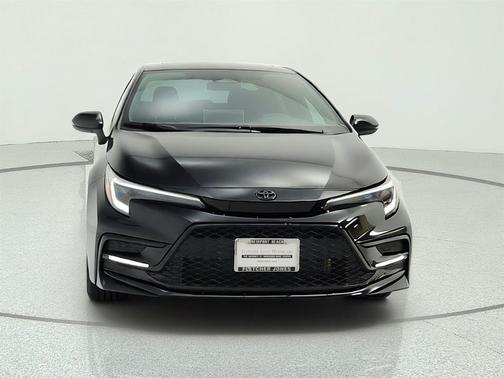 Midnight Black Metallic 2025 Toyota Corolla SE