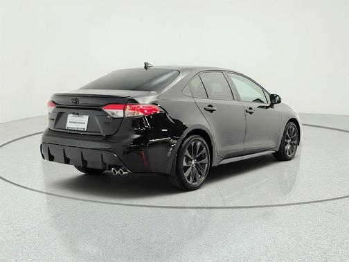 Midnight Black Metallic 2025 Toyota Corolla SE