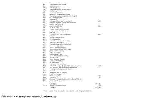 2023 Mercedes-Benz EQS 450 4MATIC